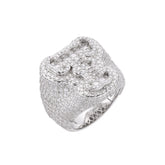 Letter T Size 10 Moissanite Ring